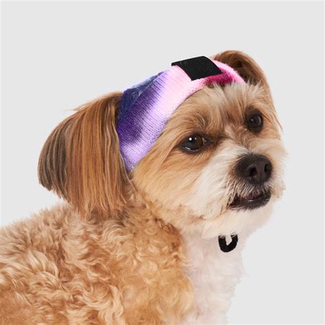 Tie Dye Dog Beanie With Ear Holes Canada Pooch
