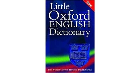 Little Oxford English Dictionary By Angus Stevenson