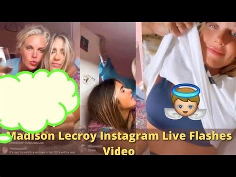 Madison Lecroy Instagram Live Flashes Video And Pics Viral On Social Media After Flashing