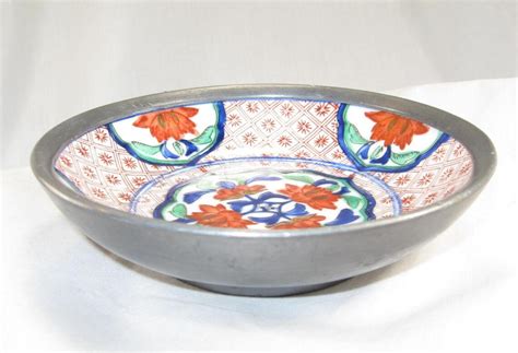 Vintage Acf Japanese Porcelain Ware Bowl Hand Painted Etsy