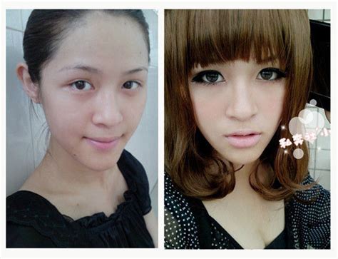 Do you have a photo of asian girls without makeup that should be in this gallery? Orang Asia Sebelum Dan Selepas Make up | ~exazaf~