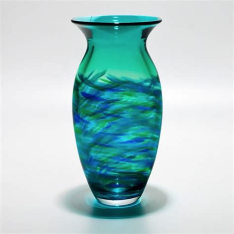 Hand Blown Glass Vase Home Décor Vases