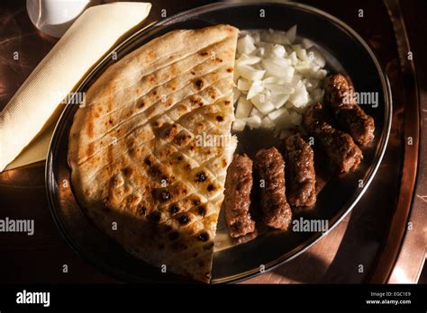 Cevapi Or Cevapcici A Traditional Bosnian Meat Dish Stock Photo Alamy