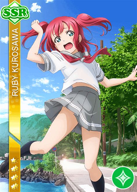 School Idol Tomodachi Cards Album 954 Kurosawa Ruby Ssr