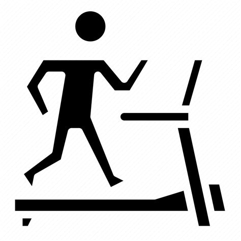 Exercise Gym Running Treadmill Workout Icon Download On Iconfinder