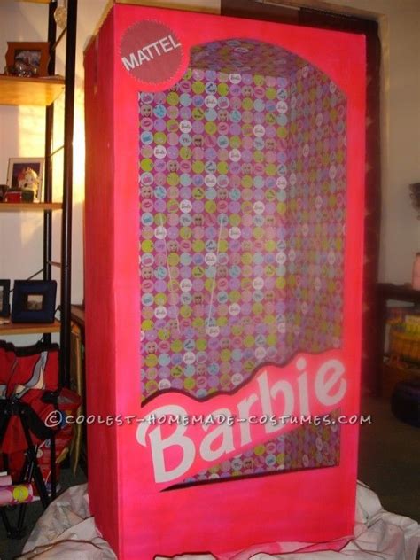 Barbie Box Costume Diy