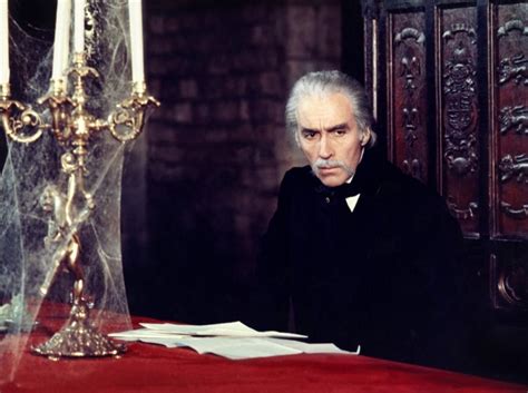 Christopher Lee In El Conde Dracula 1970 Most Popular Horror