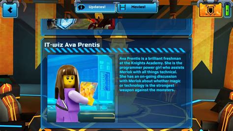 Lego Nexo Knights All About Ava Youtube