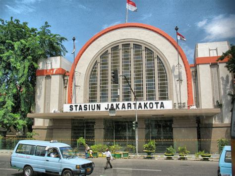 Stasiun Jakarta Kota Jakarta Indonesia Indonésie Jakarta Gare