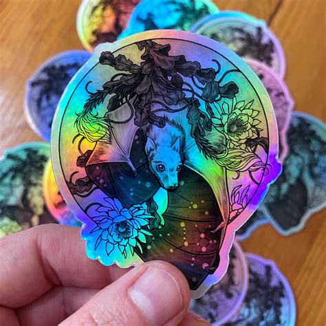 Nocturnal Holographic Sticker Kate Ohara