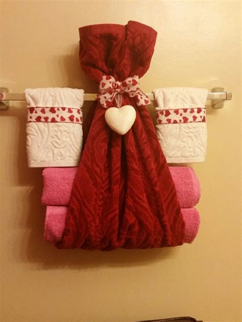 Valentine Bathroom Decor Bathroom Holiday Decor Bathroom Towel Decor