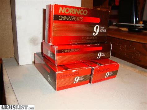 Armslist For Sale 9mm Norinco Ammo For Sale