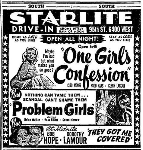 One Girls Confessionproblem Girls Ad The Grindhouse Cinema Database