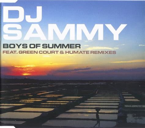 Dj Sammy Boys Of Summer 2002 Cd Discogs