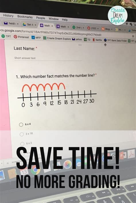 Save Time With These Self Grading And Self Checking Digital Math Warm
