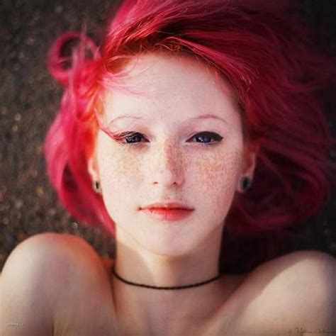 Pink Hair Alternative Hair Pinkish Red Hair Redheads