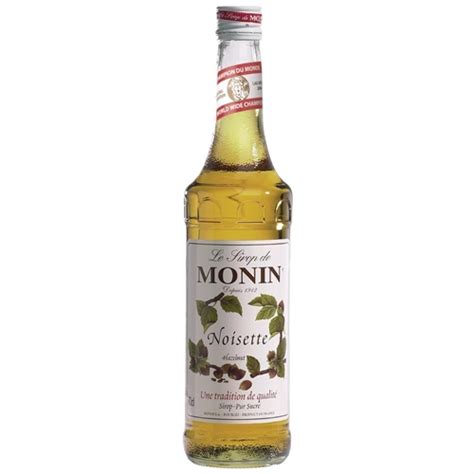 Monin Syrup Hazelnut Catering Products Equipment Ppe Supplies