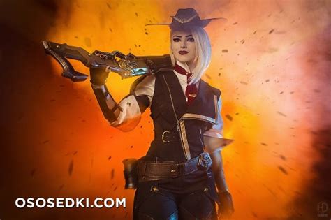 Ashe Overwatch Naked Cosplay Asian 10 Photos Onlyfans Patreon
