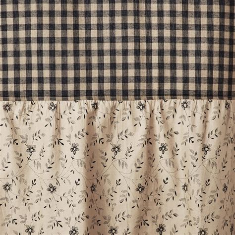 Maisie Ruffled Shower Curtain Country Village Shoppe