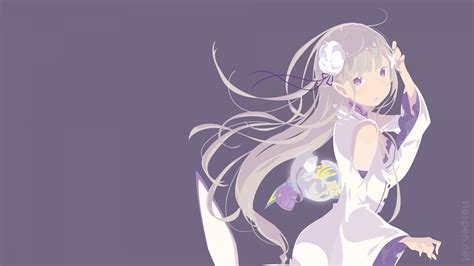 Fondos De Pantalla Ilustración Anime Chicas Anime Re Zero Kara