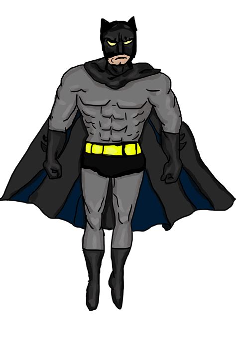 Batman Superhero Champion Strong Muscle Free Image From