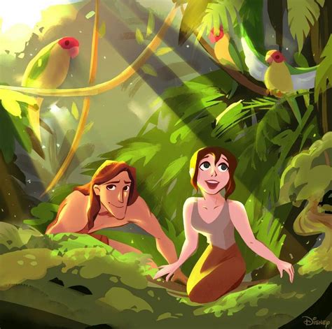 Pin By Disney Lovers On Tarzan Tarzan And Jane Tarzan Disney