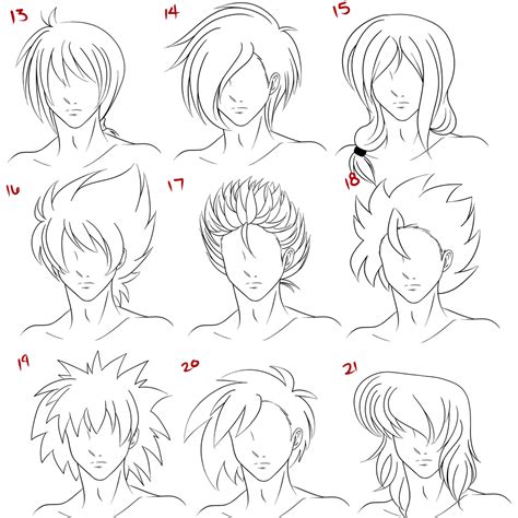 Maybe you would like to learn more about one of these? Anime Male Hair Style 3 by RuuRuu-Chan.deviantart.com on ...