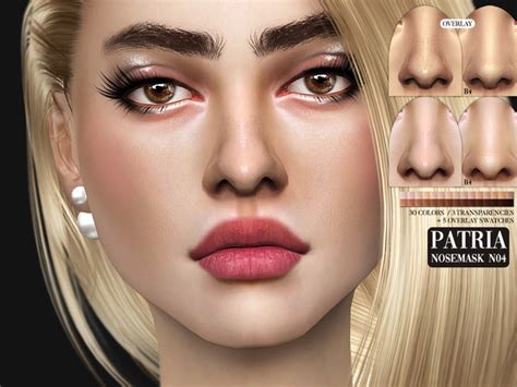 Patria Nose Mask N04 By Pralinesims At Tsr Sims 4 Updates
