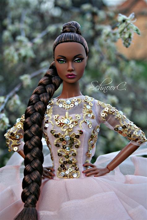 spring evening in 2020 barbie model black barbie fashion royalty dolls
