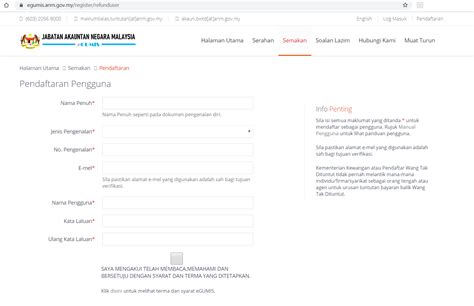 Secara ringkasnya, sebelum anda buat tuntutan, sila buat pendaftaran untuk login. Semak Wang Tidak Dituntut di eGUMIS Online - LensaKami