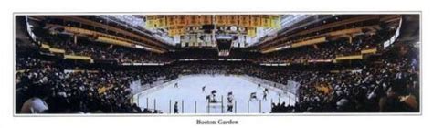 Nhl Boston Bruins Last Game Vs Rangers Old Boston Garden Panoramic
