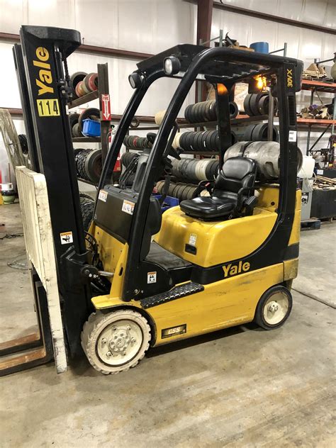 yale  cushion forklifts  sale