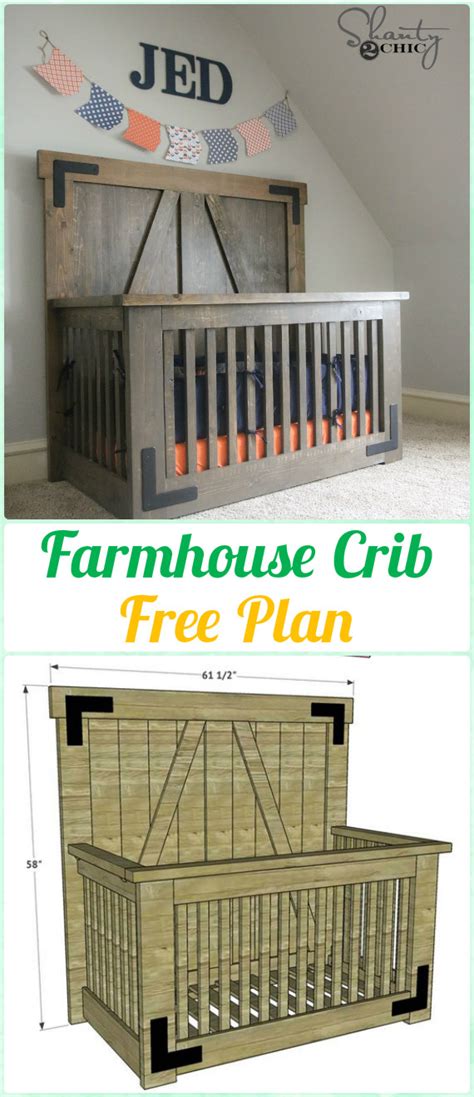 Diy Baby Crib Projects Free Plans And Instructions