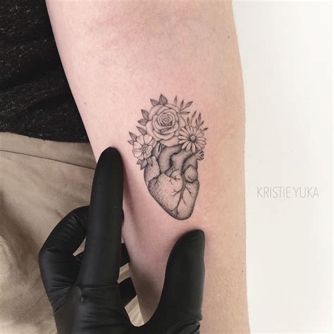 Real Heart Tattoos Tatoo Heart Human Heart Tattoo Brain Tattoo Dainty Tattoos Mini Tattoos