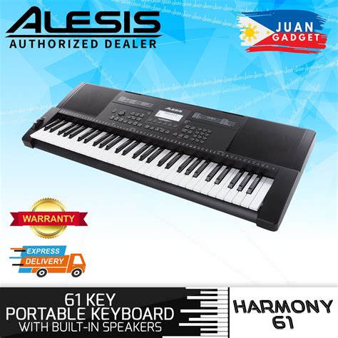 Works with diode matrix keybeds. Alesis Harmony 61 - 61 Key Ultra-Portable Keyboard With ...