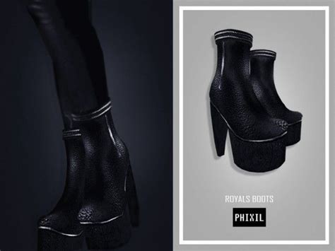 Phixil Stuff Boots • Sims 4 Downloads Check More At