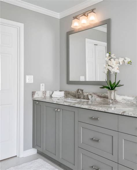 Sherwin Williams Light French Gray Color Spotlight Bathroom Wall Colors Grey Bathroom