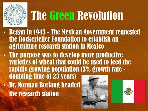 Ppt The Green Revolution Changing The Way We Eat Powerpoint