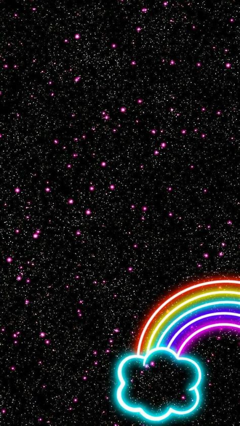 Space Phone Wallpaper Galaxy Wallpaper Iphone Rainbow Wallpaper Neon