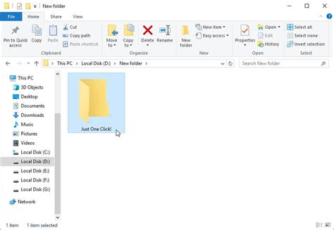 How To Open File Or Folder In Windows With A Single Click