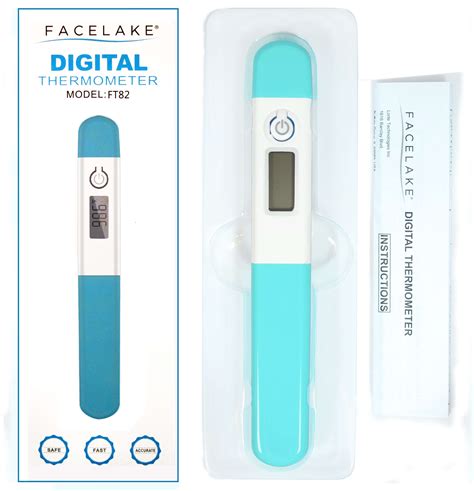 Ft82 Digital Thermometer For Oral Armpit Or Rectal Temperature Facelake