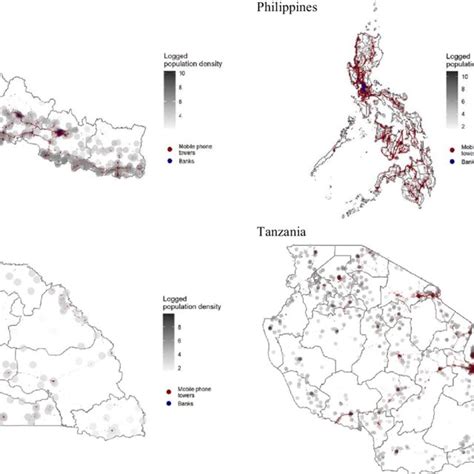 Spatial Patterns Of Population Density And Physical Infrastructure