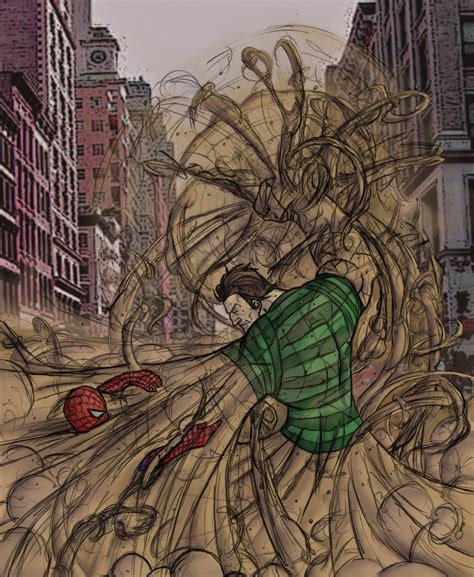Spider Man Vs Sandman By Green Mamba On Deviantart