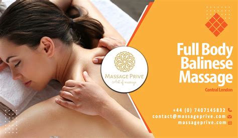 Full Body Balinese Massage The Best Way To Rejuvenate Your Mind And Body By Massage Prive