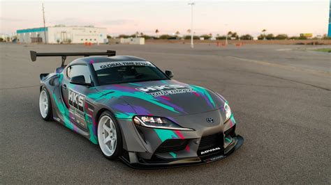 Hks Usas A90 Supra Is An Ultra Widebody Street Legal Concept Car Youtube