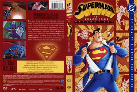 Superman The Animated Series Volume 1 Tv Dvd Scanned Covers