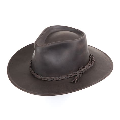 Australian Styled Leather Hat Machiavelli Leather