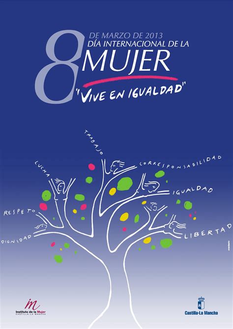 8 De Marzo “día Internacional De La Mujer” Instituto De La Mujer De Castilla La Mancha