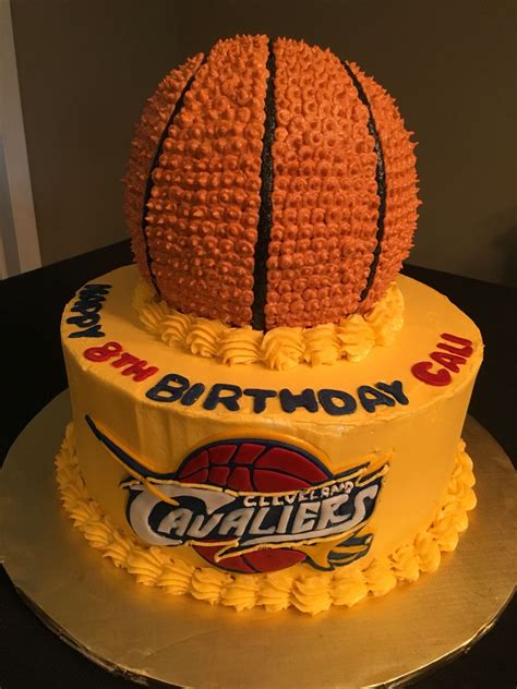 Cleveland Cavaliers Birthday Cake Más Basketball Birthday Cake Cake Birthday Cake Decorating