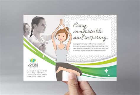 Yoga Studio Flyer Template In Psd Ai And Vector Brandpacks